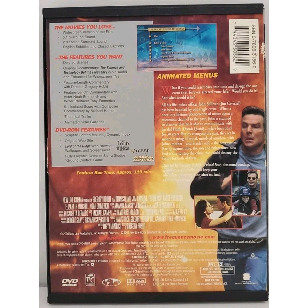 Frequency (DVD, 2000)