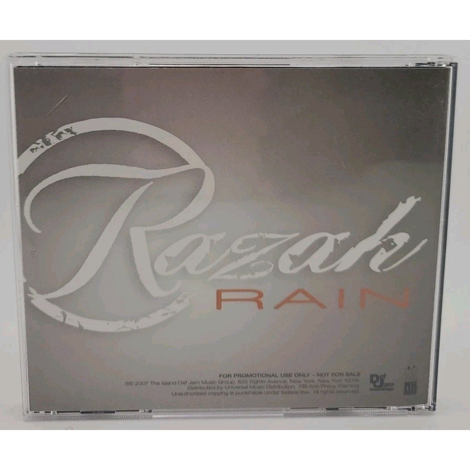 Razah Rain - Single (CD)