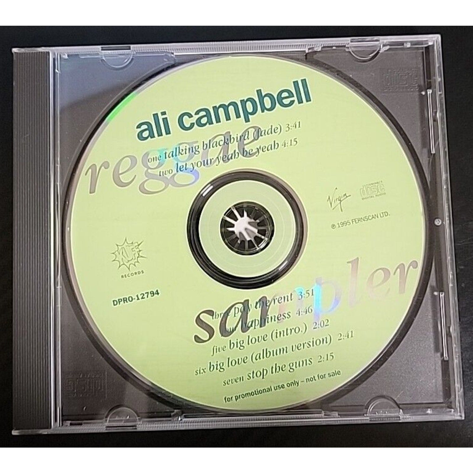 Ali Campbell Reggae Sampler (CD)