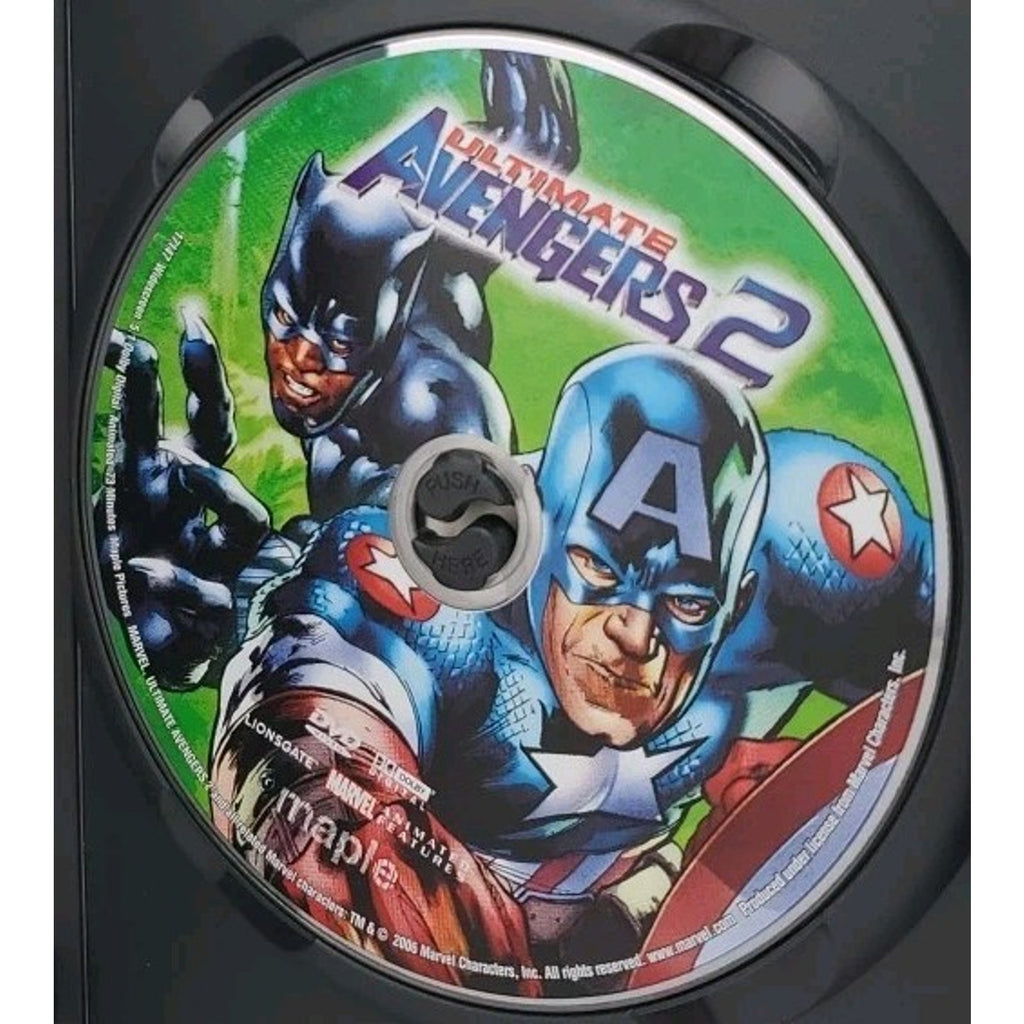 Ultimate Avengers 2: Rise of the Panther (DVD, 2006, Canadian)