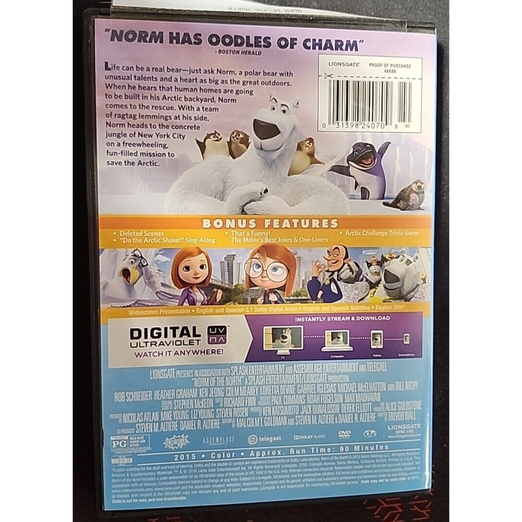 Norm of the North (DVD, 2016)
