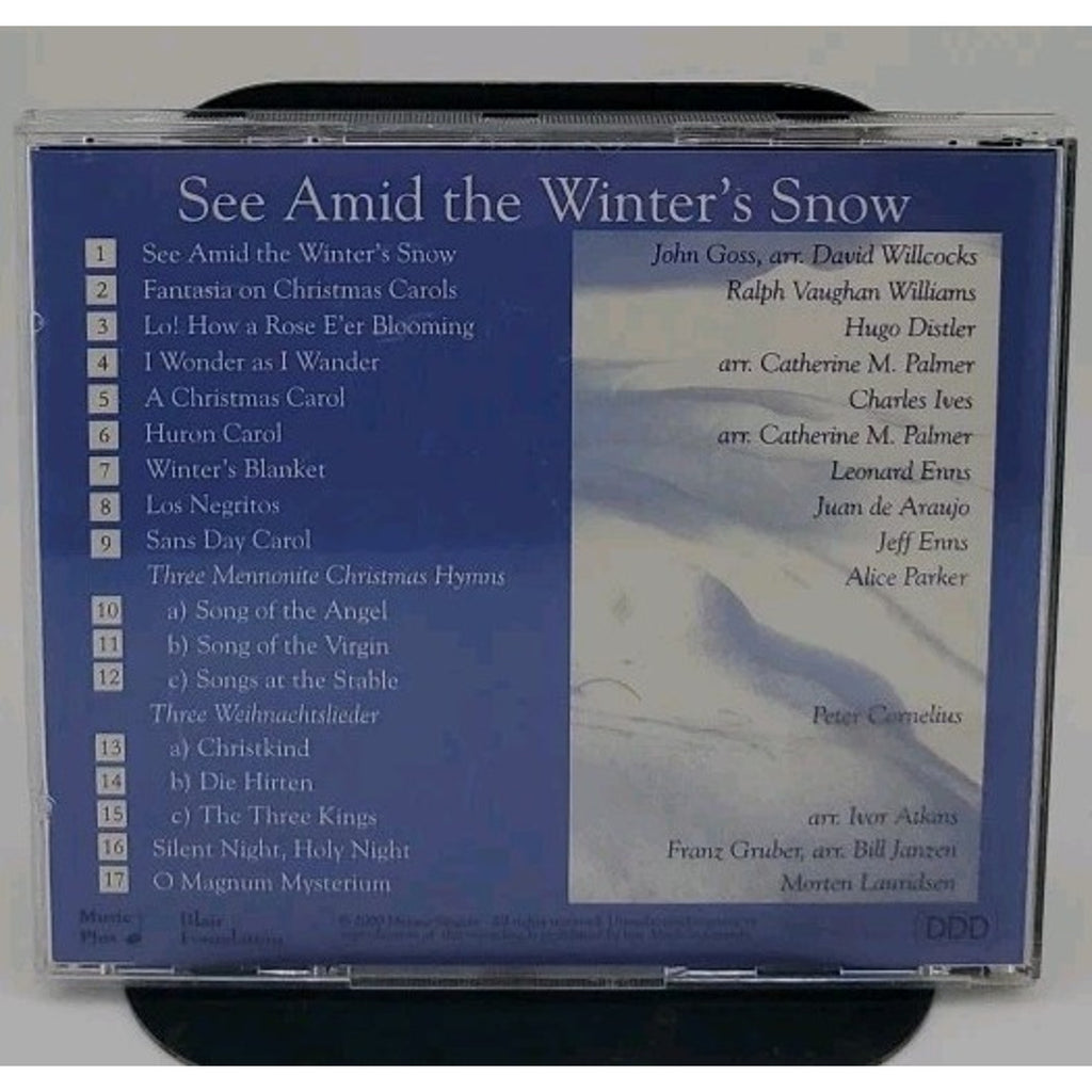 Menno Singers - See Amid The Winter's Snow CD