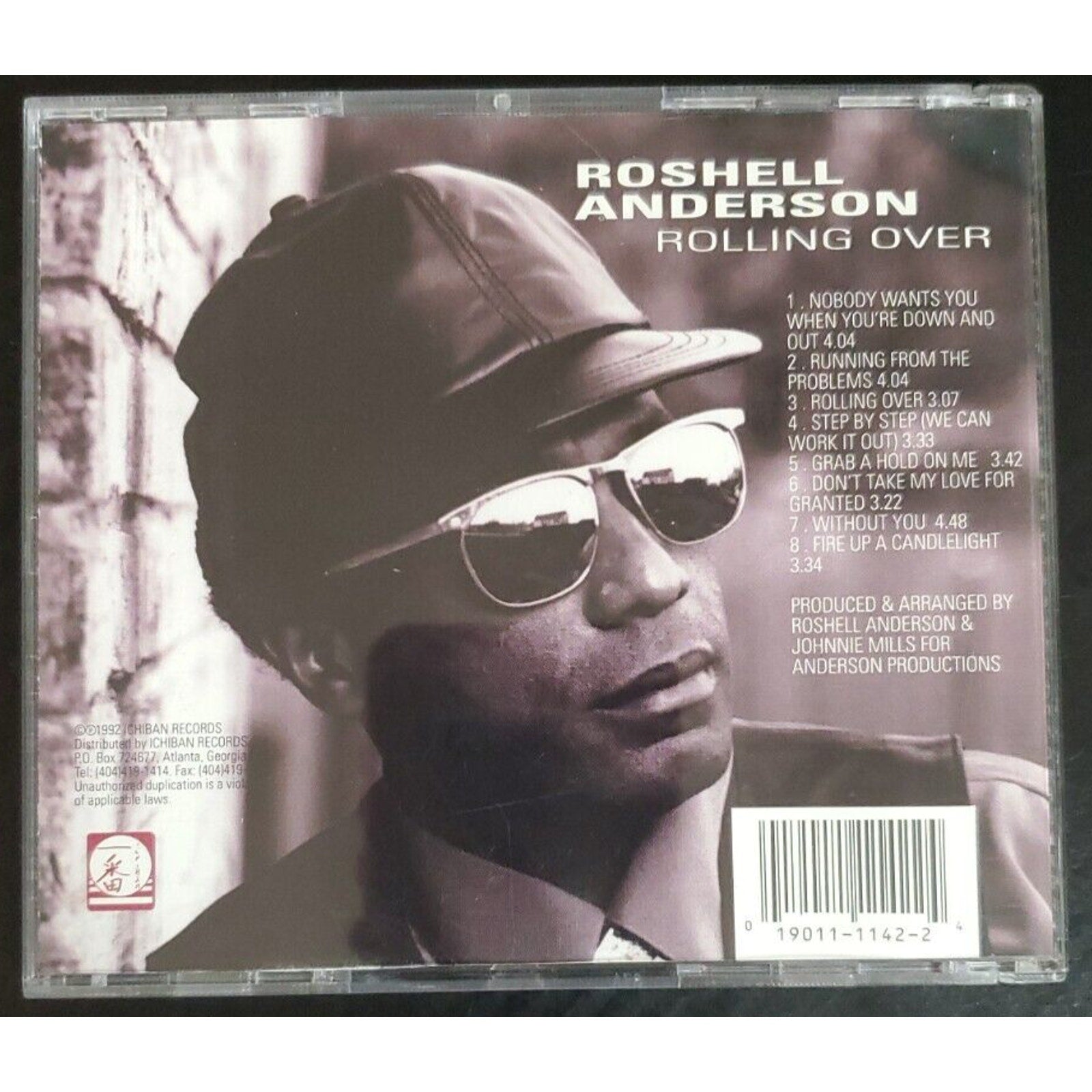 Roshell Anderson : Rolling Over (CD)