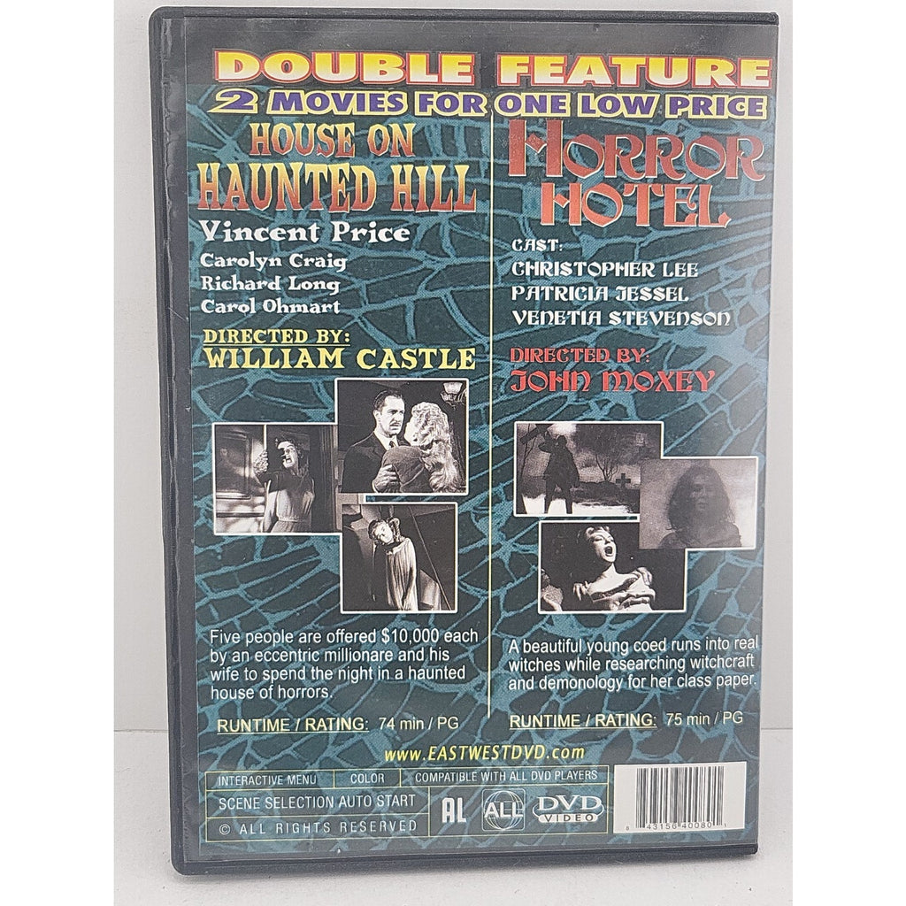 House On Haunted Hill / Horror Hotel Double Feature DVD