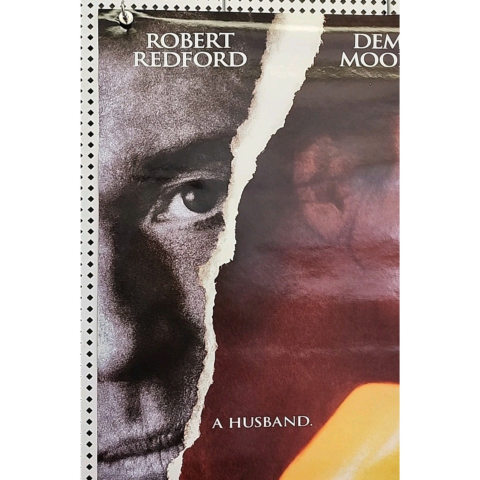 Indecent Proposal 1993 Movie Poster 27x40 Film Demi Moore SS