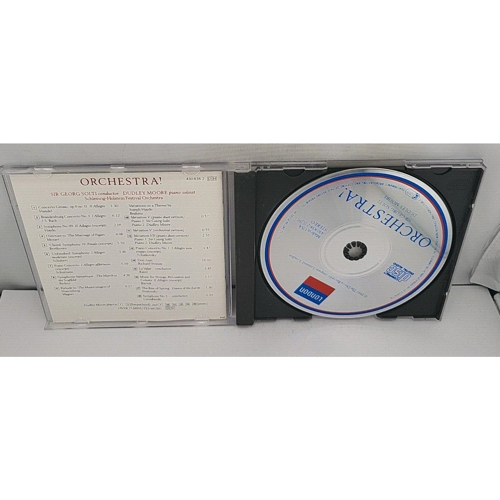 Orchestra Dudley Moore (CD, 1991, London)