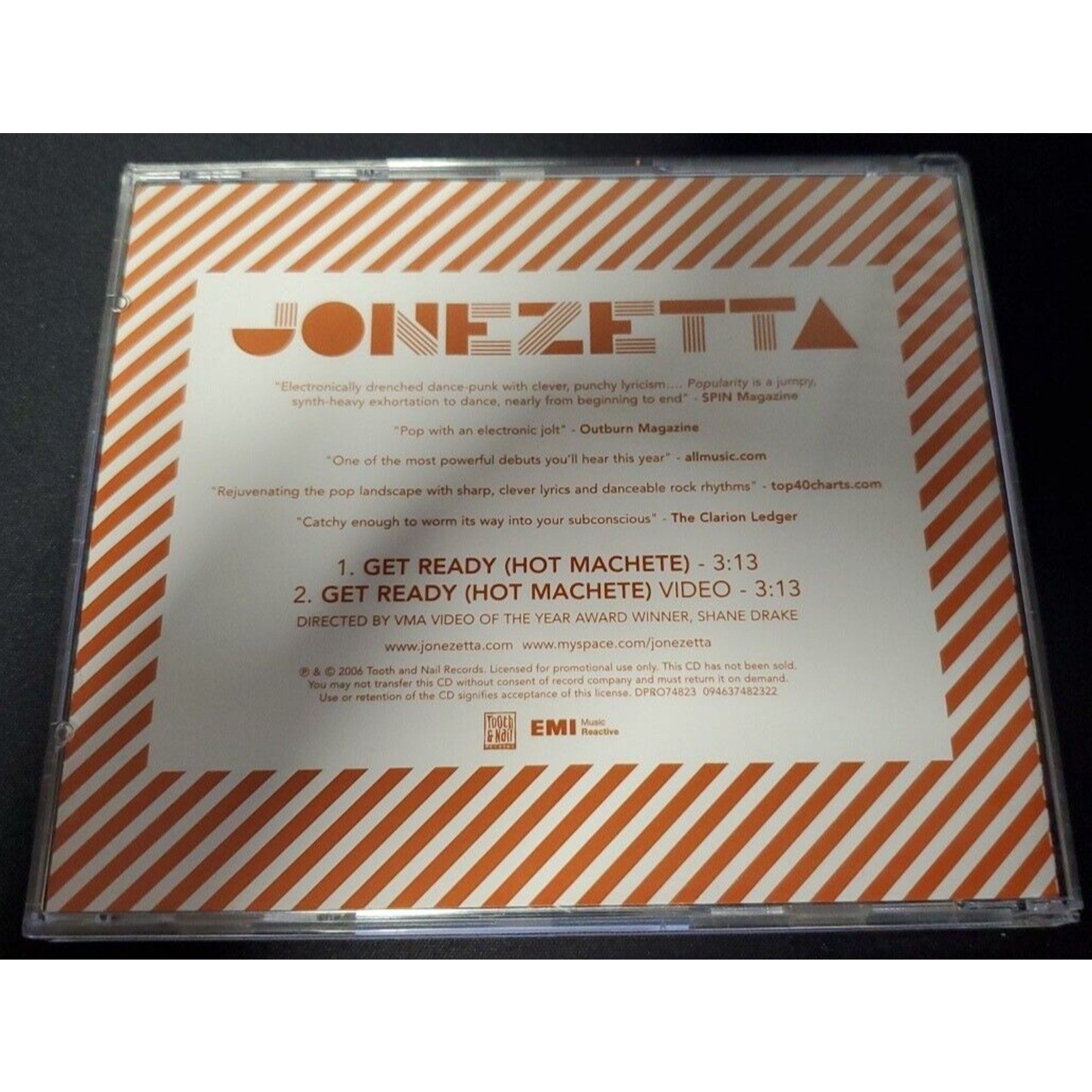 Jonezetta Get Ready - Single - (CD)