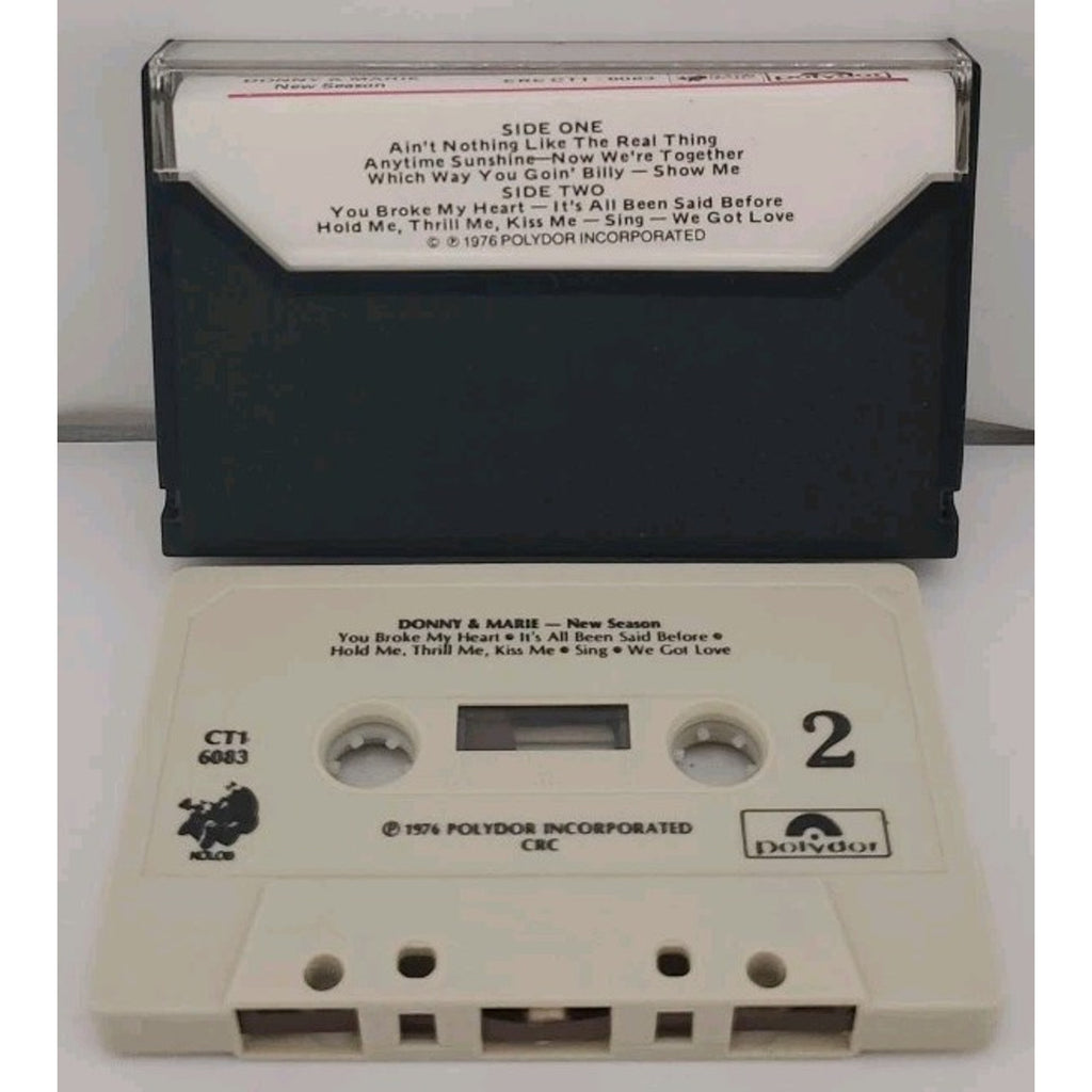 Donny & Marie New Season (Cassette)