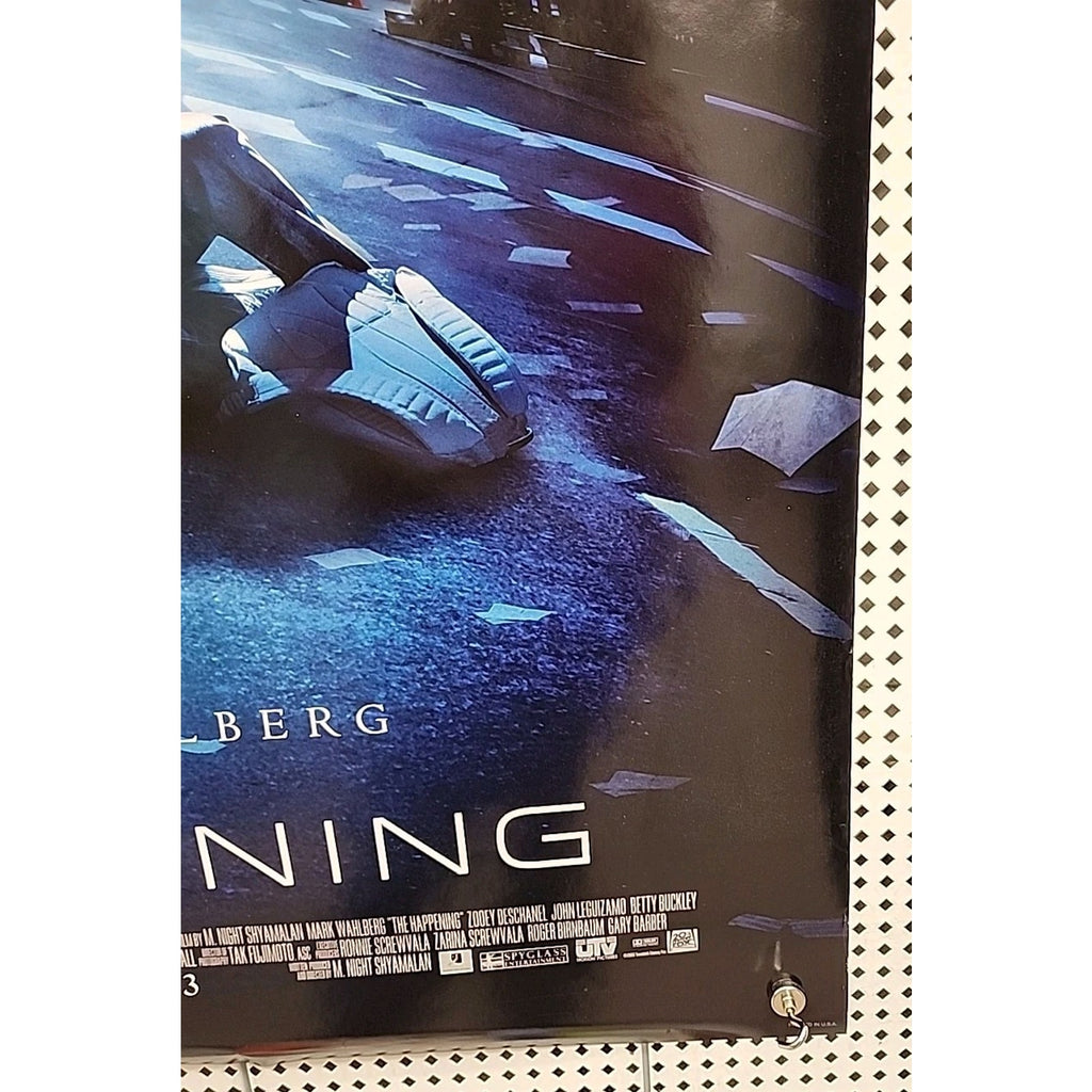 The Happening 2008 Double Sided Original Movie Poster 27" x 40" Mark Wahlberg