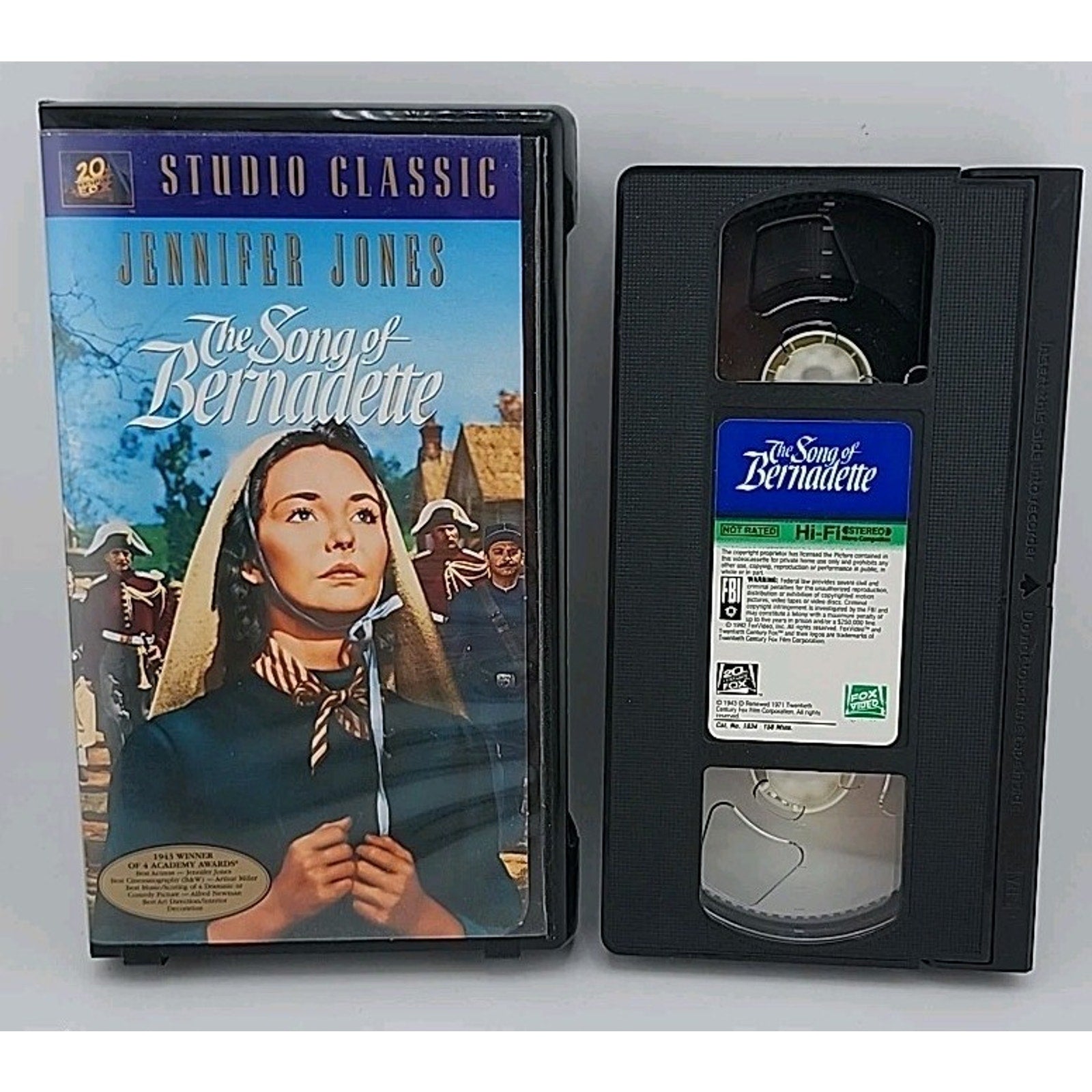 The Song of Bernadette (VHS, 1998)