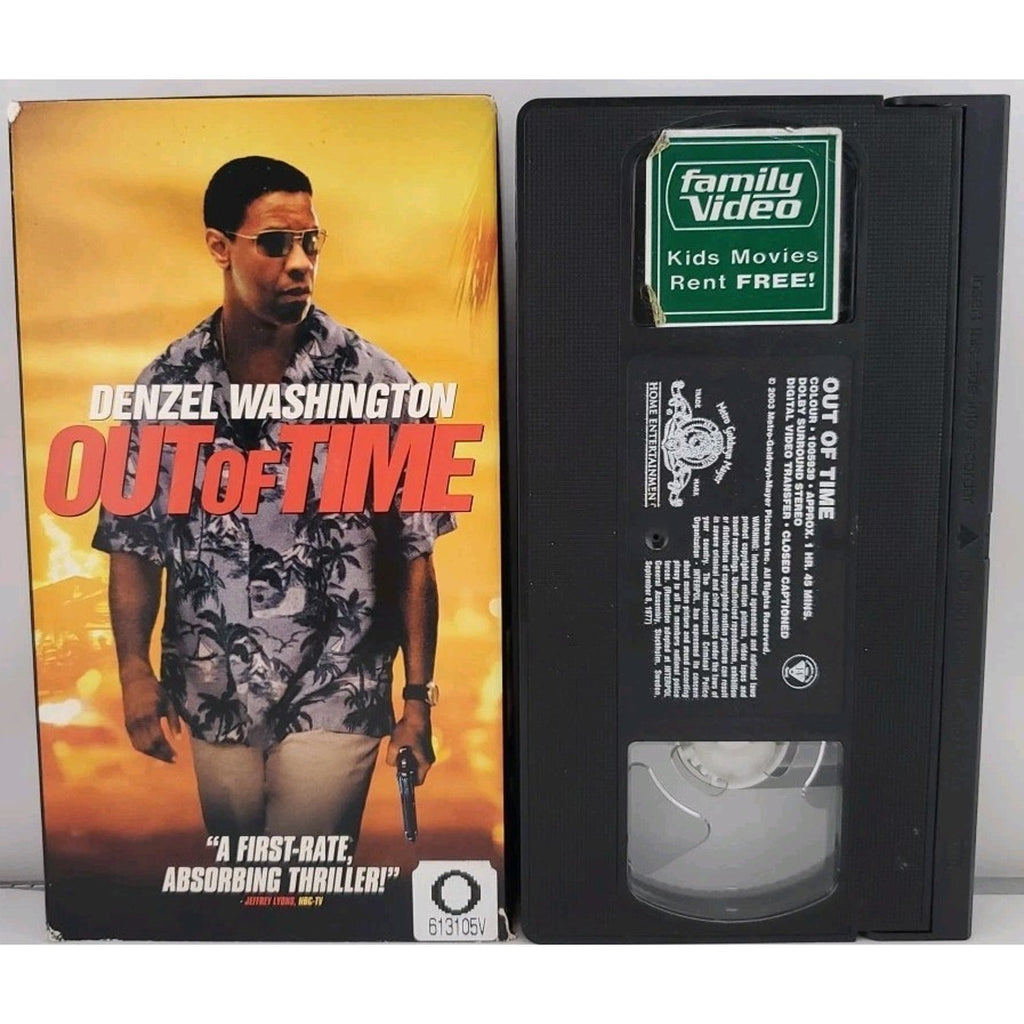 Out of Time (VHS, 2004)