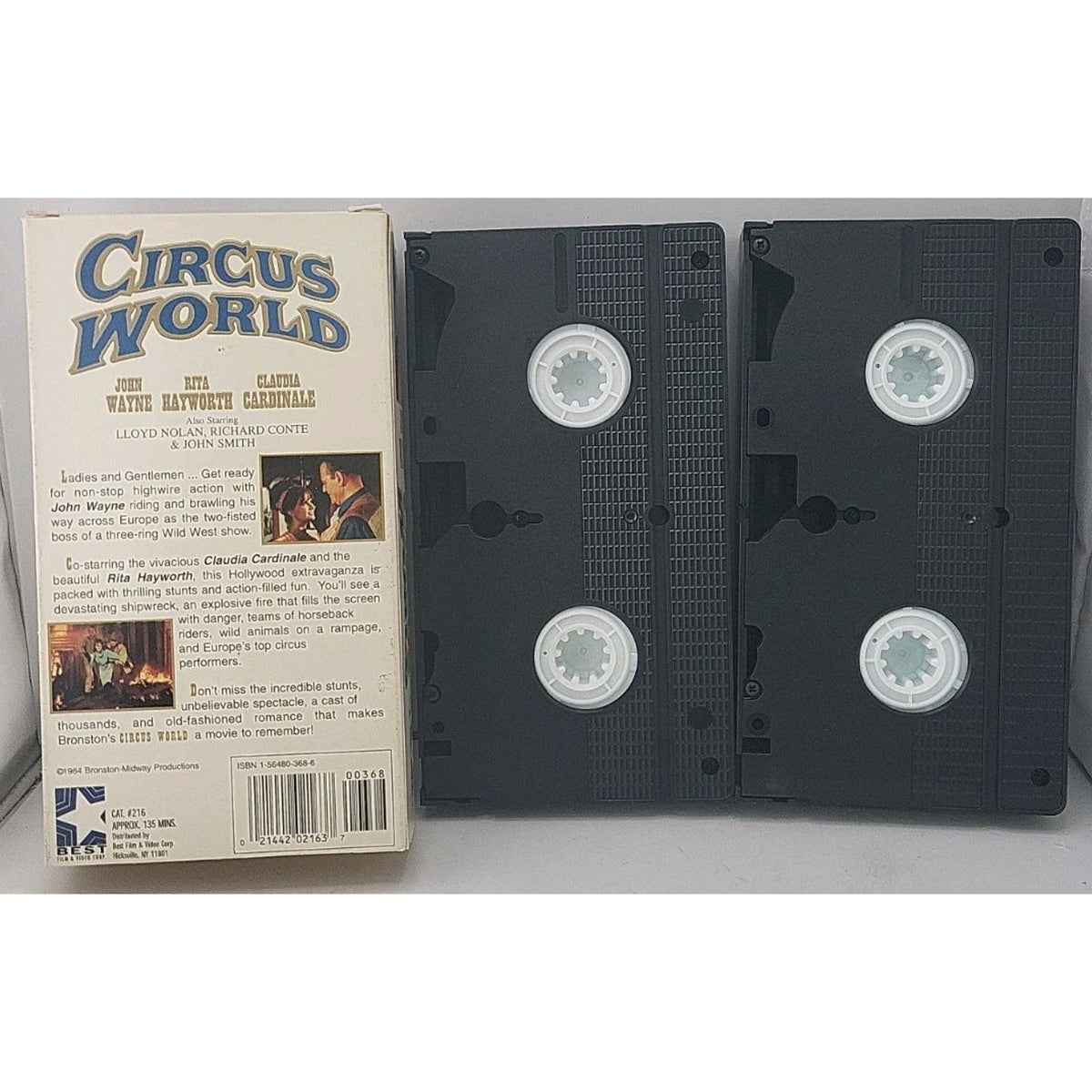 Circus World (VHS, 1991, 2-Tape Set)