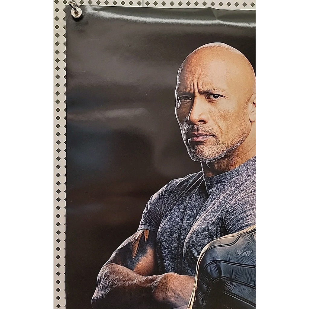 Hobbs & Shaw Movie Poster 27x40 D/S Dwayne Johnson Jason Statham Idris Elba