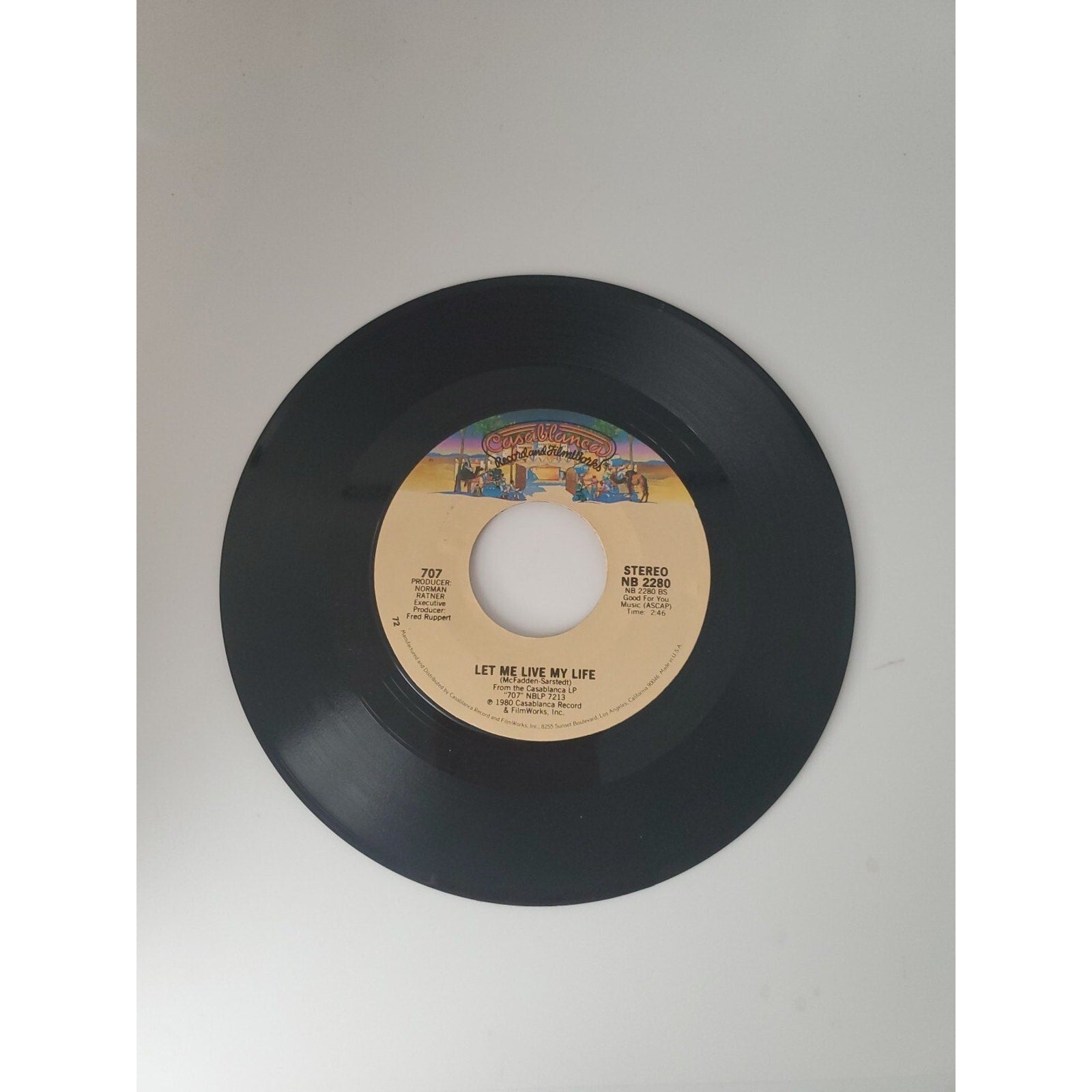 Let Me Live My Life/ I Could Be Good For You (Record)