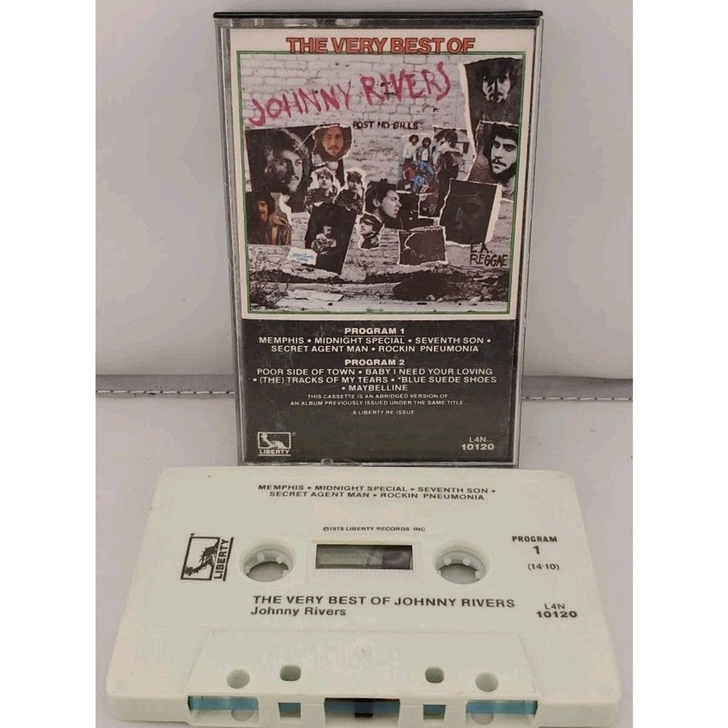 The Very Best of Johnny Rivers by Johnny Rivers (Cassette, Aug-1988, EMI...
