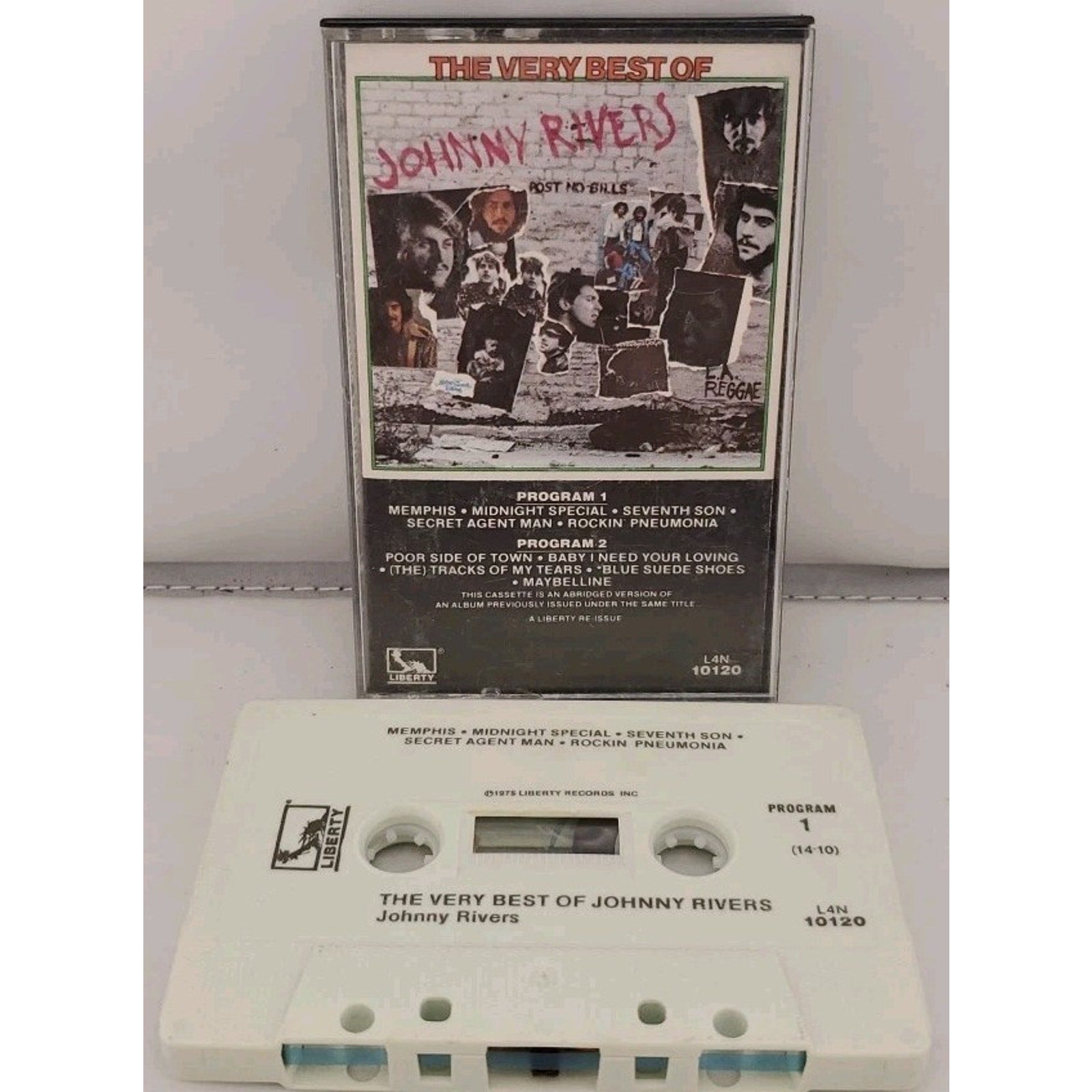 The Very Best of Johnny Rivers by Johnny Rivers (Cassette, Aug-1988, EMI...