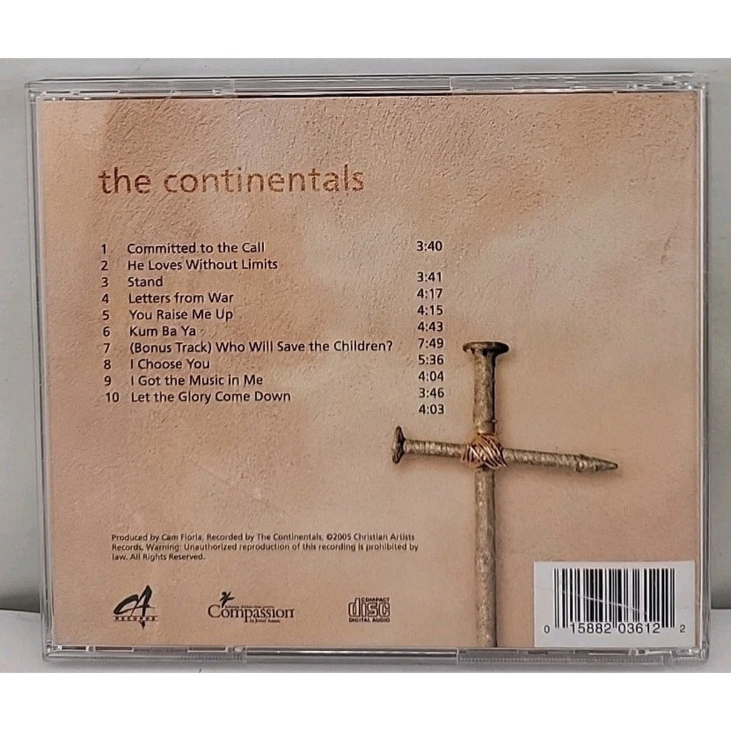 Committed by the Continentals Christian Music CD Album
