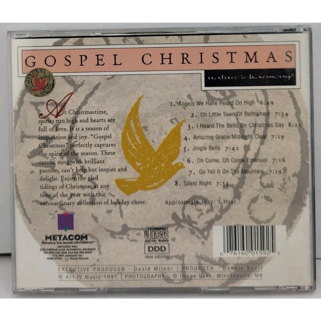 Gospel Christmas Nature's Harmony CD