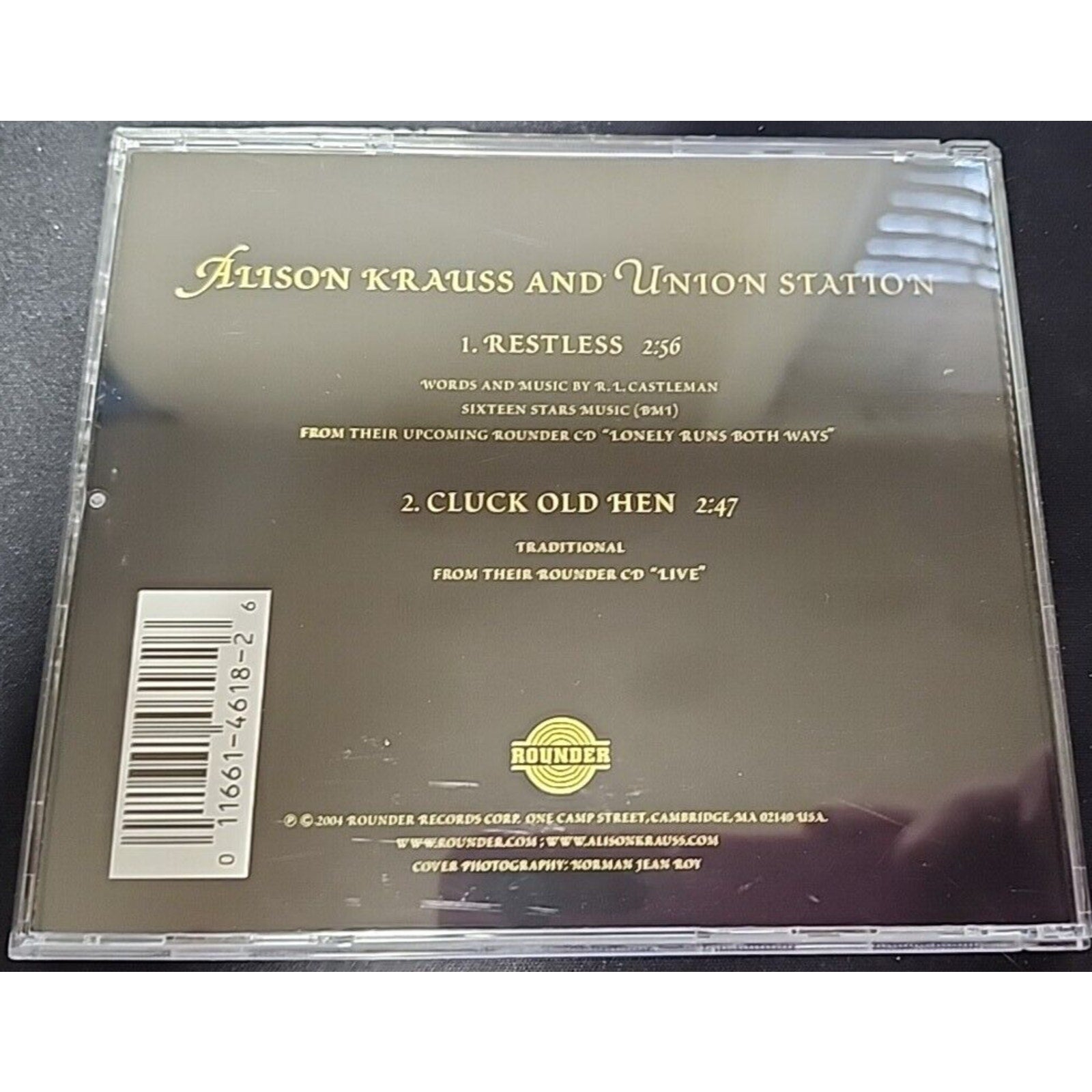 Restless/Cluck Old Hen [Single] by Alison Krauss & Union Station (CD)