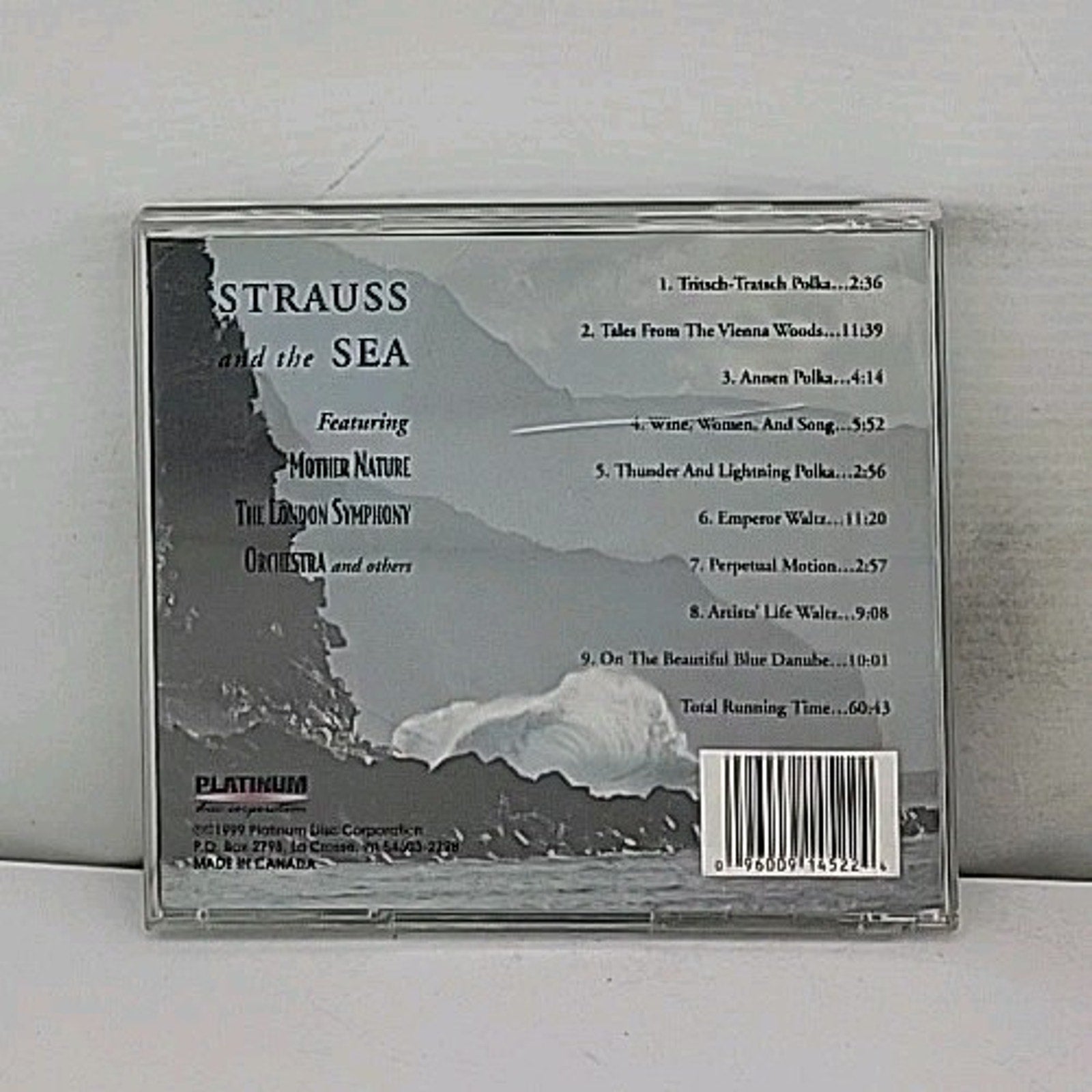 Strauss & the Sea by J. Strauss (CD, 1999)