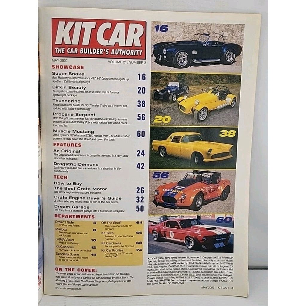 Kit Car May 2002