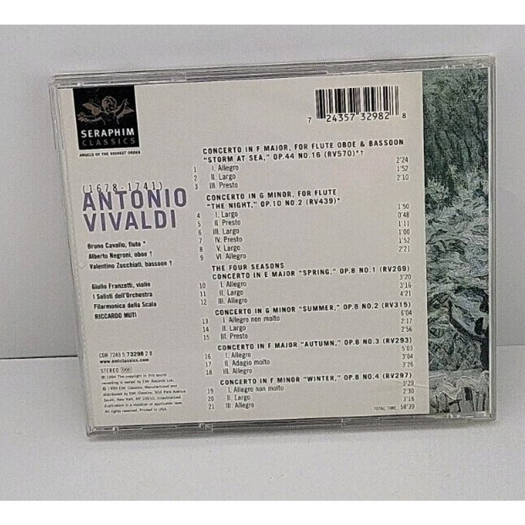Four Seasons by Riccardo Muti (CD, 1999)