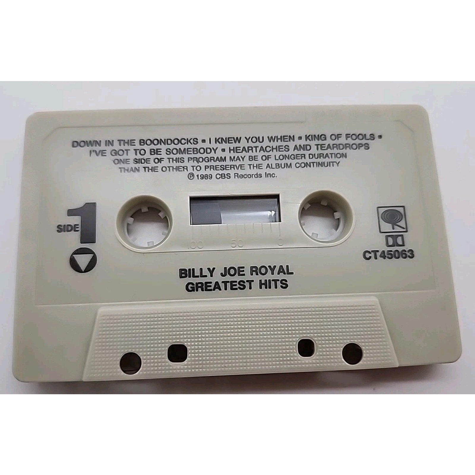 Greatest Hits [Hollywood] by Billy Joe Royal (Cassette, Aug-1994, Hollywood)