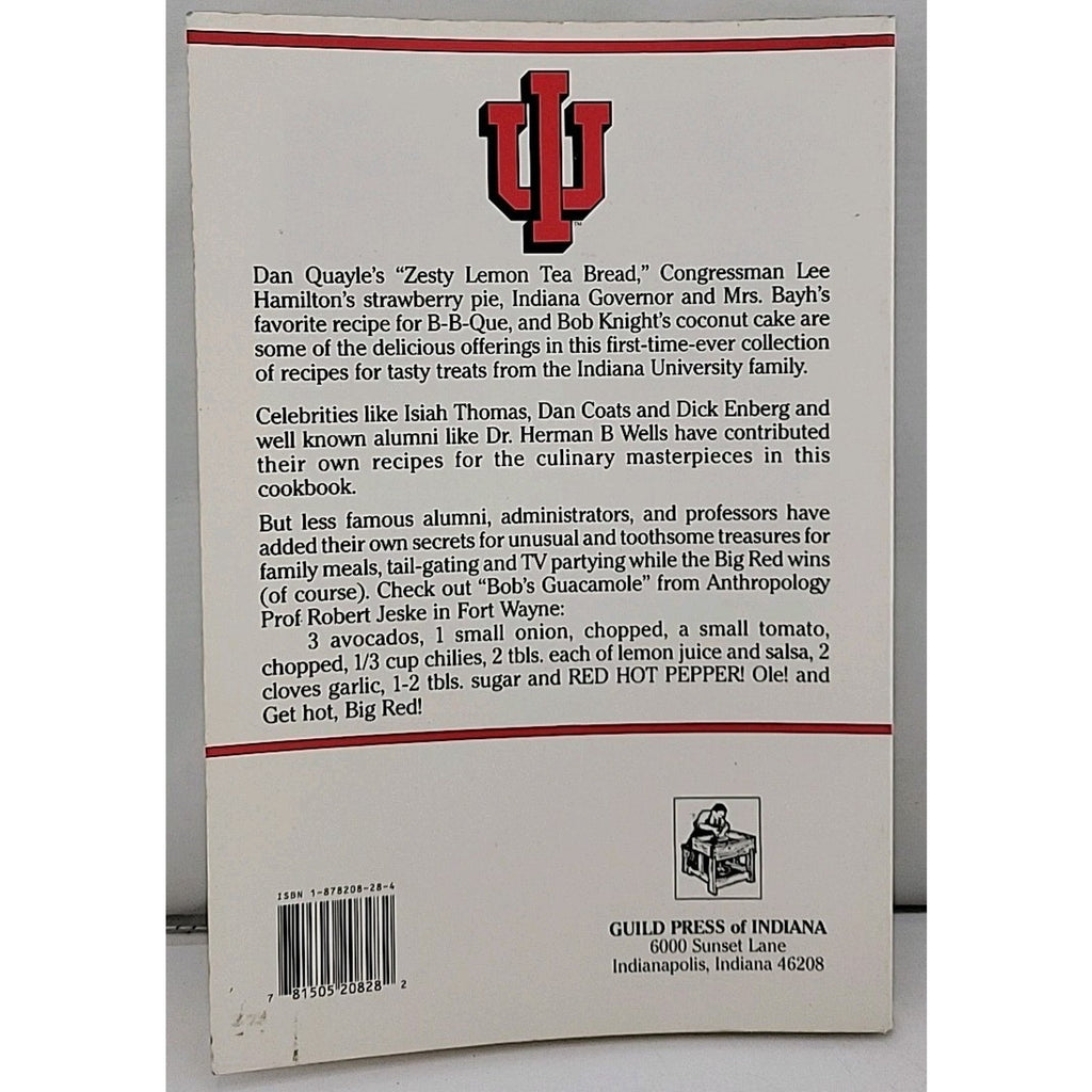 The IU Cook Book Indiana University Hoosiers Terry Murray