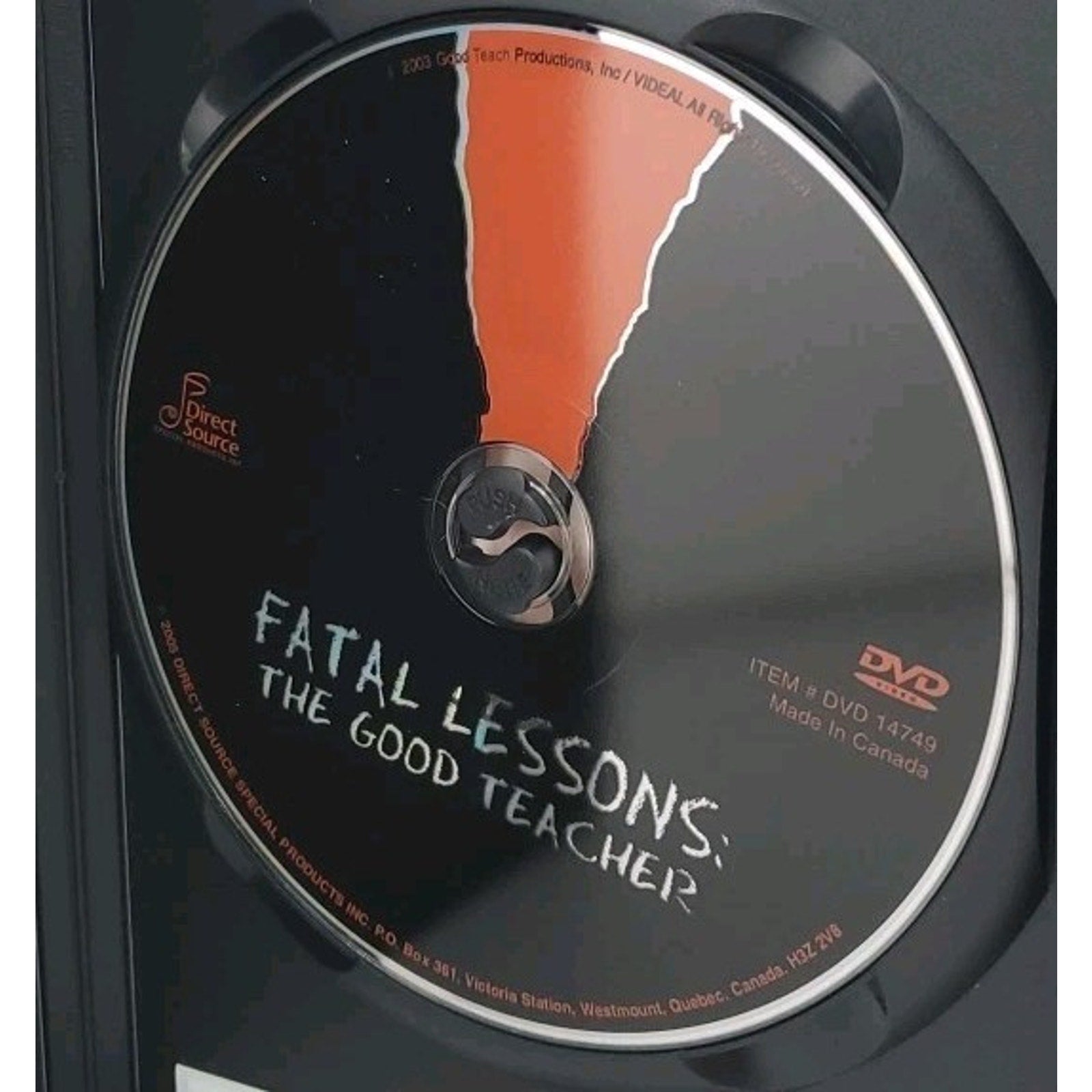 Fatal Lessons the Good Teacher (DVD, 2004)
