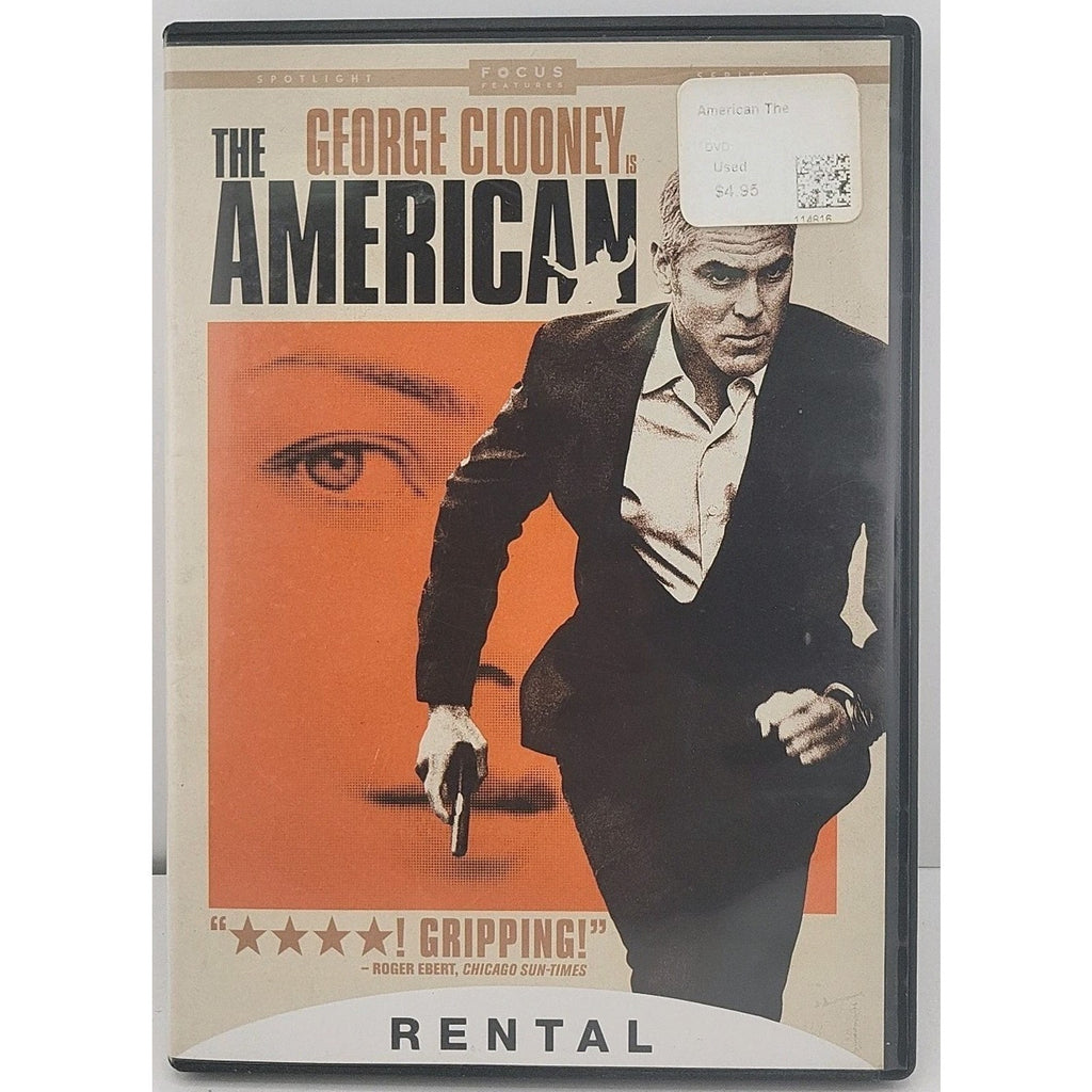 The American - George Clooney (DVD, 2010, Rental Exclusive)