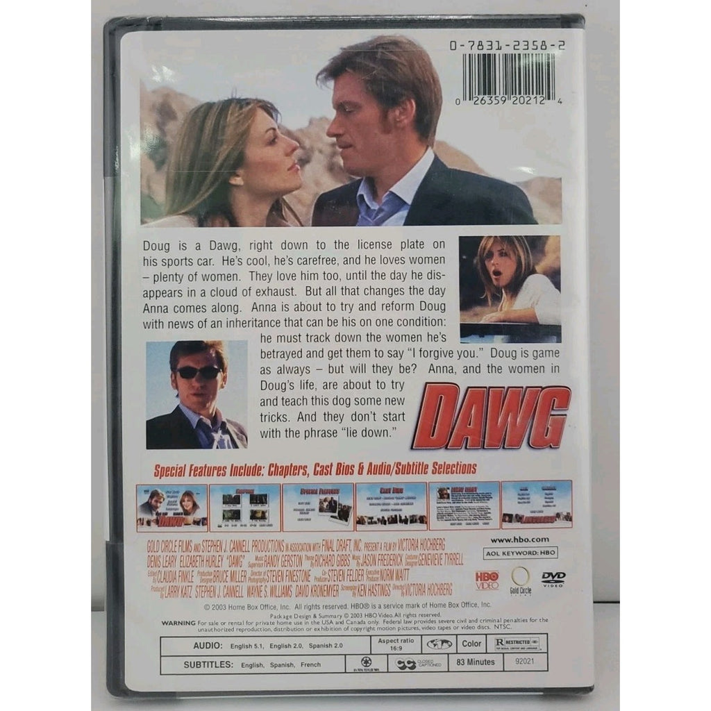 Dawg (DVD, 2003) *Brand New*