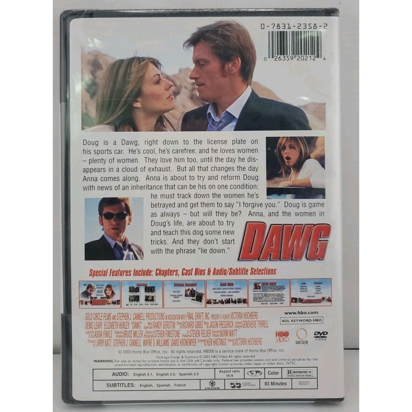 Dawg (DVD, 2003) *Brand New*