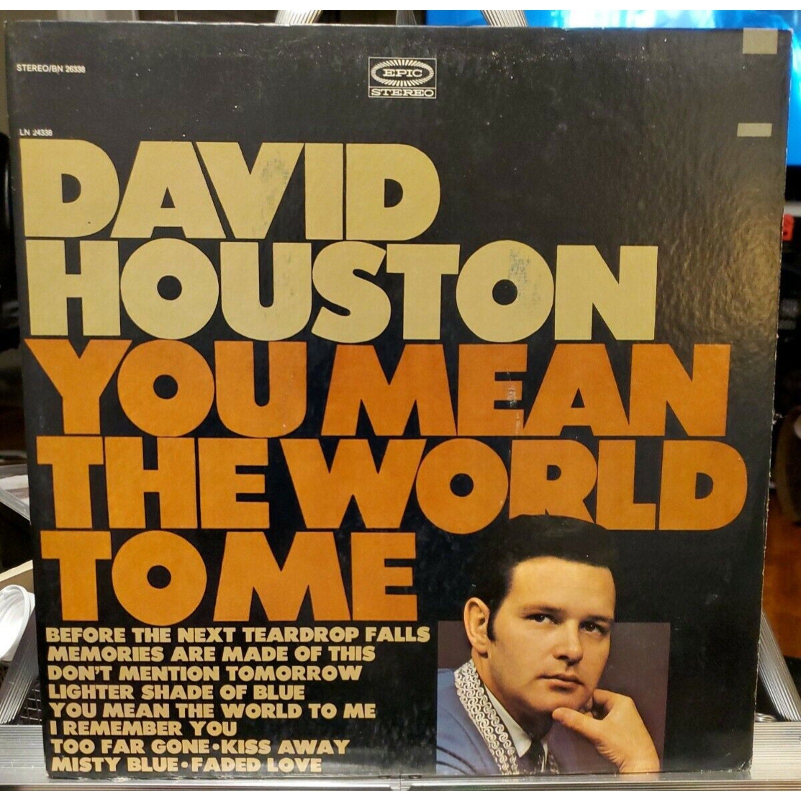 David Houston You Mean The World To Me (Record)