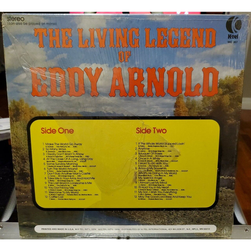 The Living Legend Of Eddy Arnold (Record)