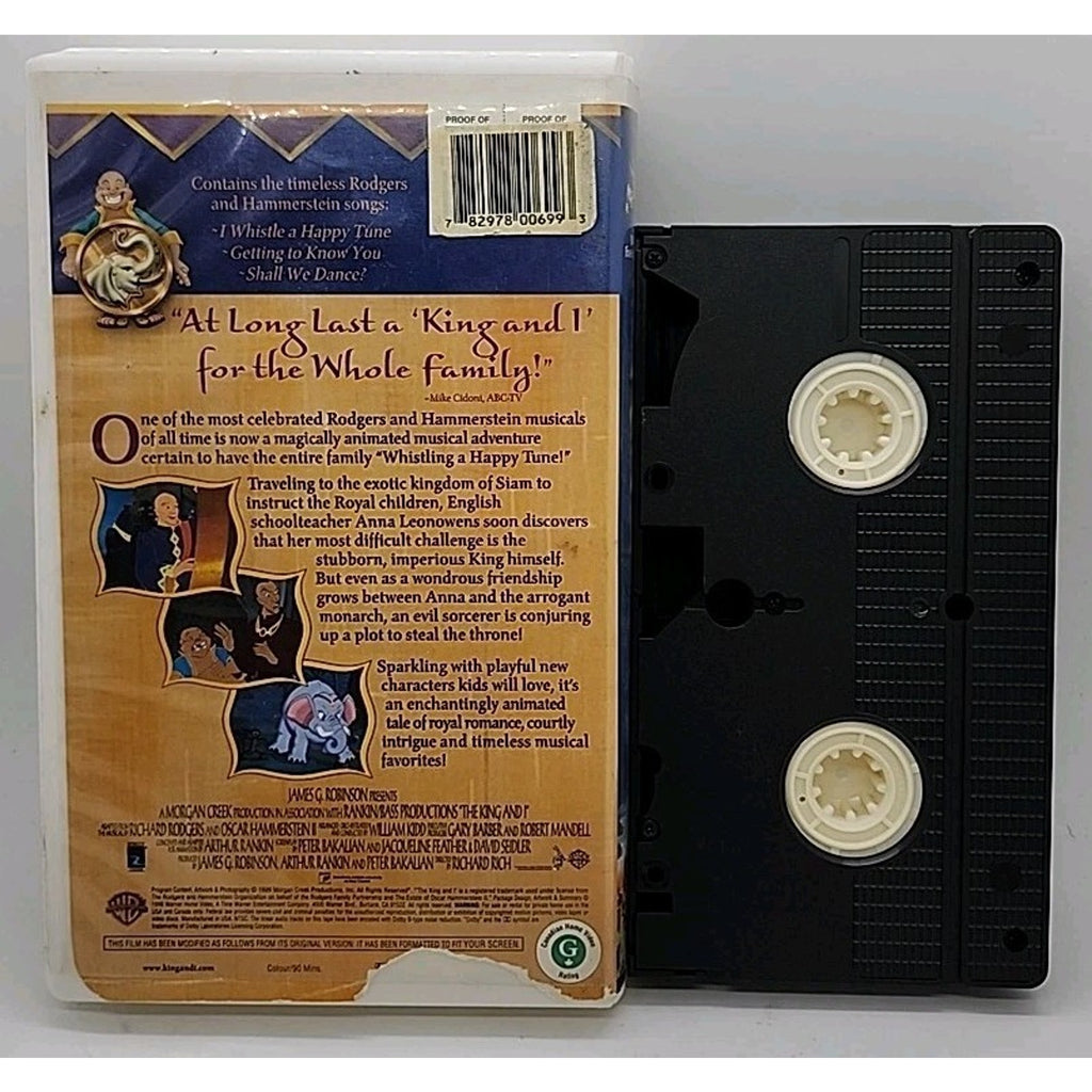The King and I (VHS, 1999, Clamshell)