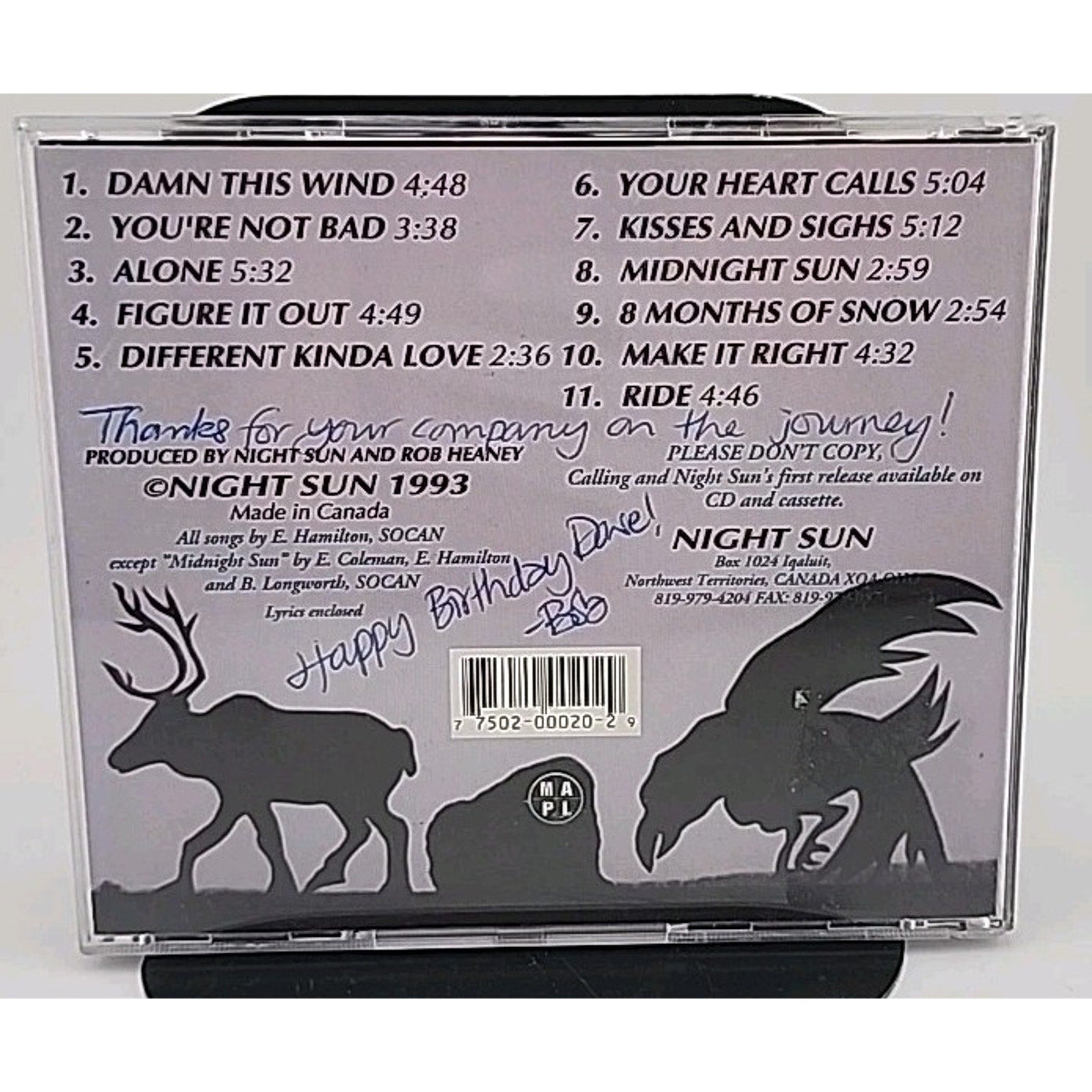 Night Sun Calling (CD)