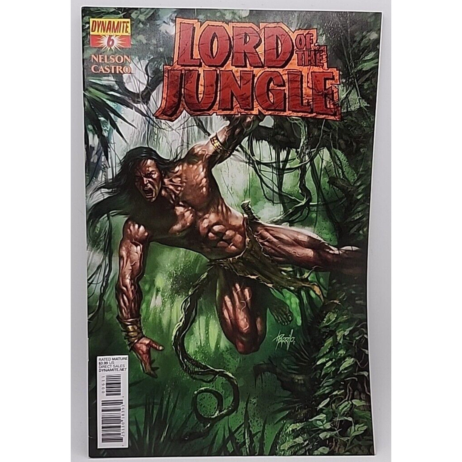 Lord Of The Jungle #6 July 2012 Dynamite Comics