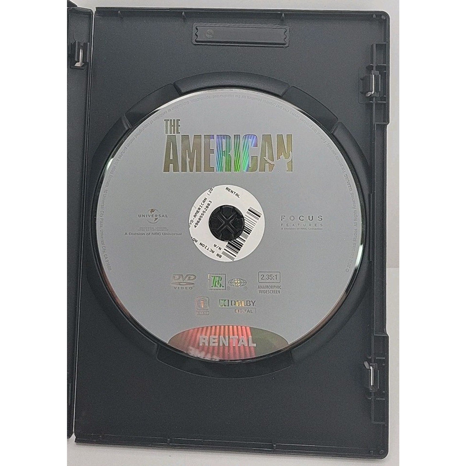 The American - George Clooney (DVD, 2010, Rental Exclusive)