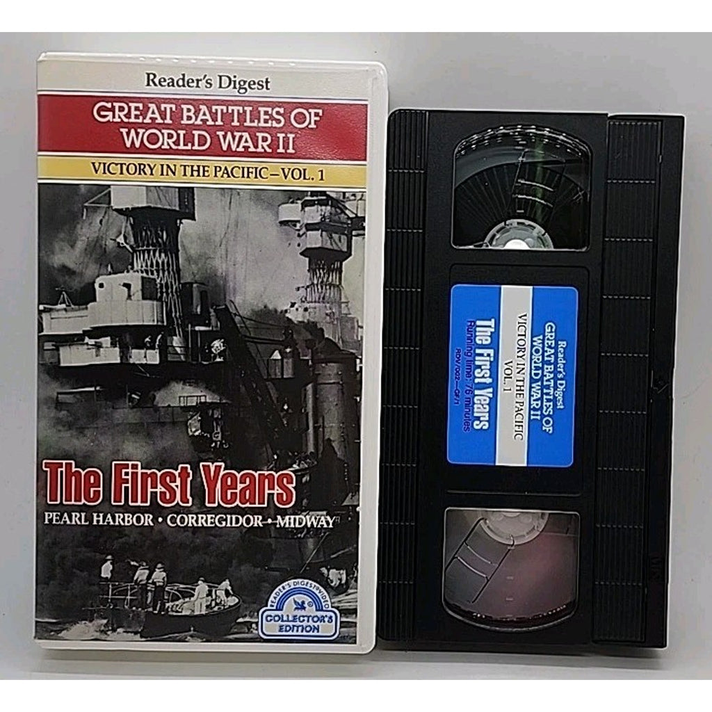 Great Battles Of World War II Victory in the pacific VHS Box Set