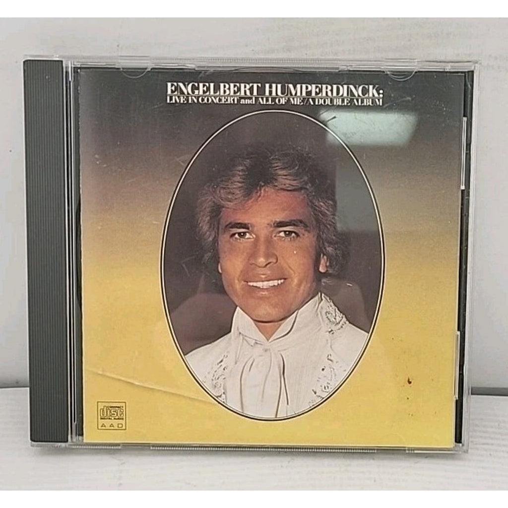 All of Me/Live in Concert by Engelbert Humperdinck (CD, 1989)