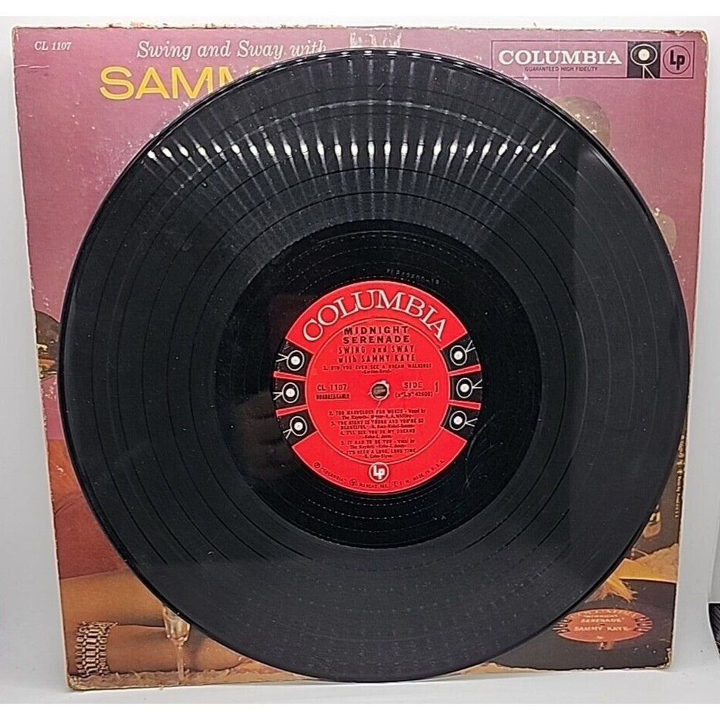 Midnight Serenade Swing And Sway With Sammy Kaye CL 1107 Columbia Records (Recor