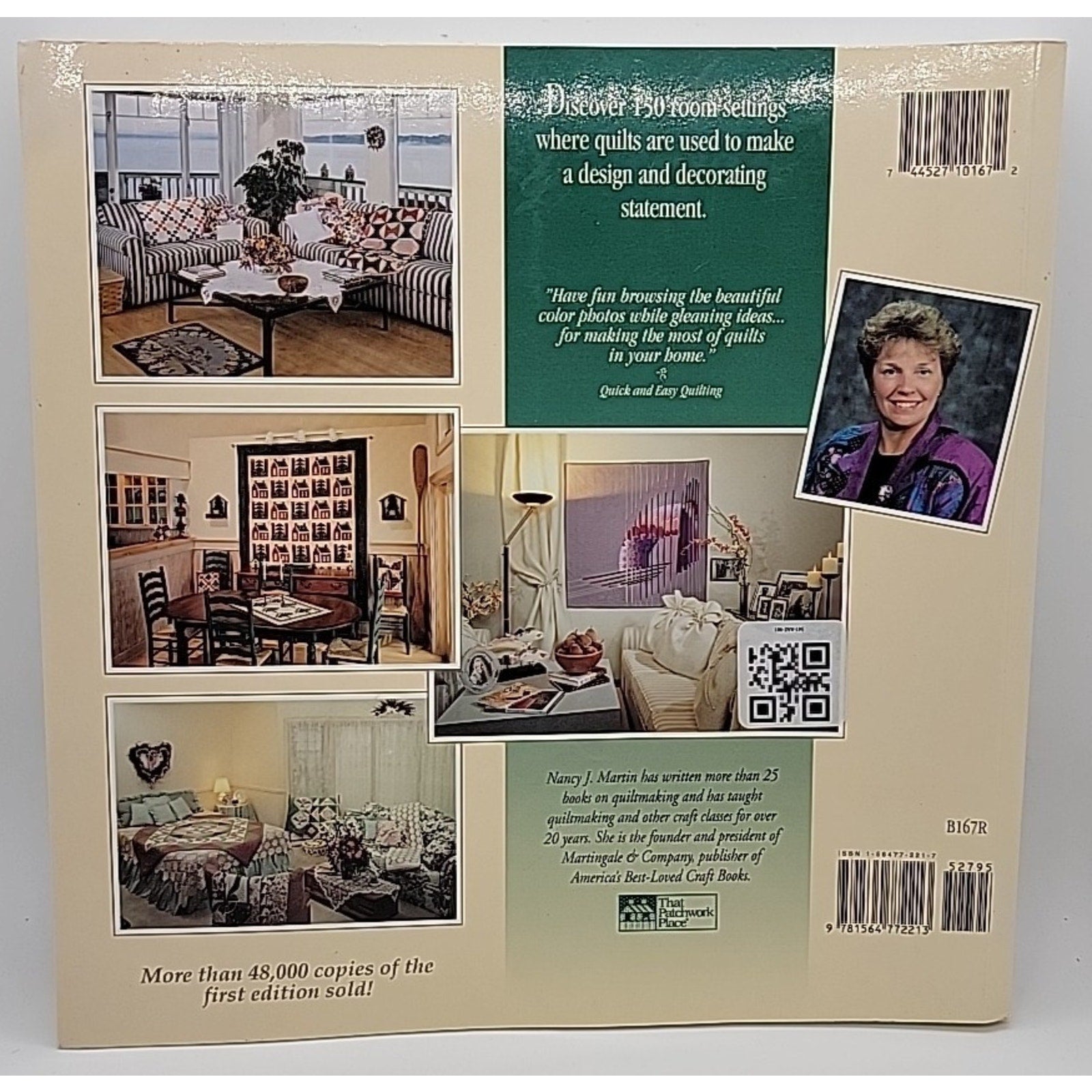 Make Room for Quilts Beautiful Decorating Ideas 11 Patterns Nancy J Martin