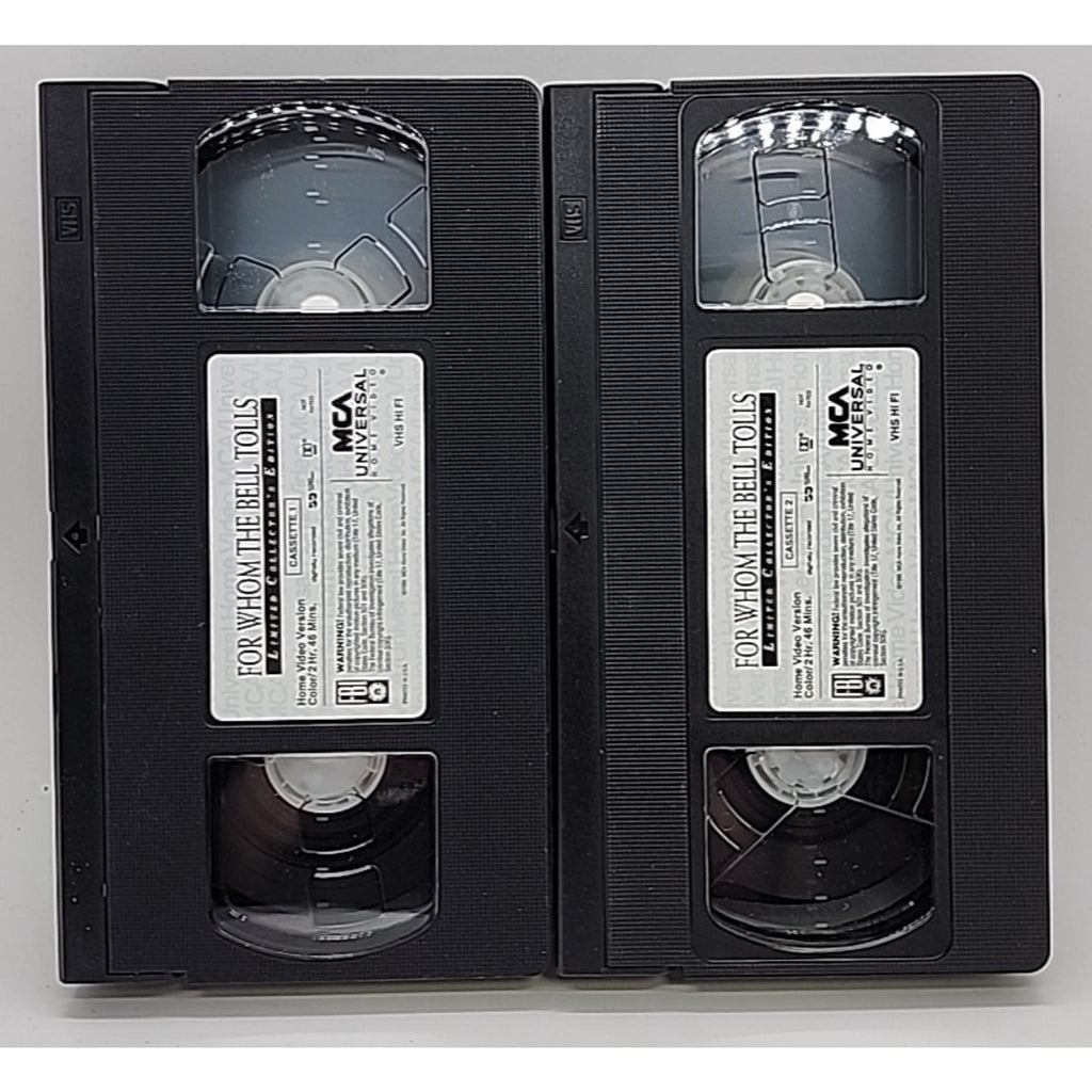 For Whom the Bell Tolls (VHS, 1995, 2-Tape Set)