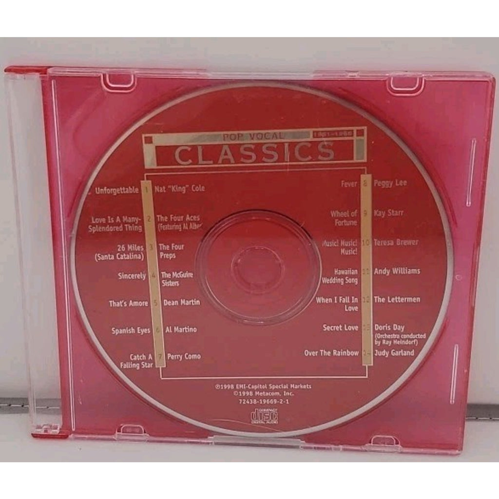 Pop Vocal Classics 1951-1966 (CD)