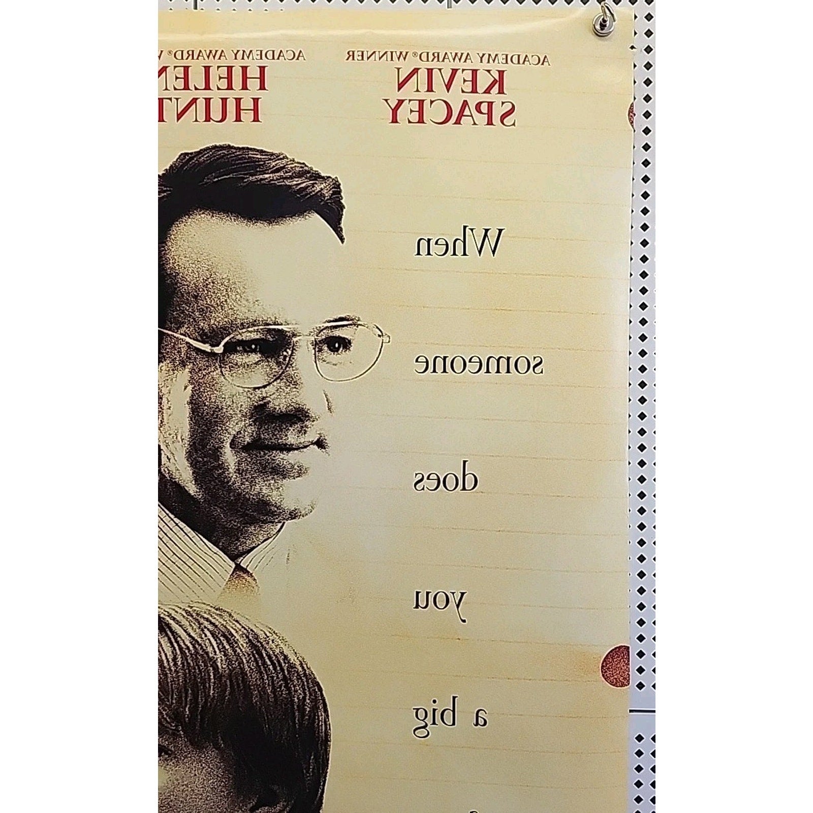 Pay It Forward - Double Sided Original Movie Poster 27” X 40” Kevin Spacey