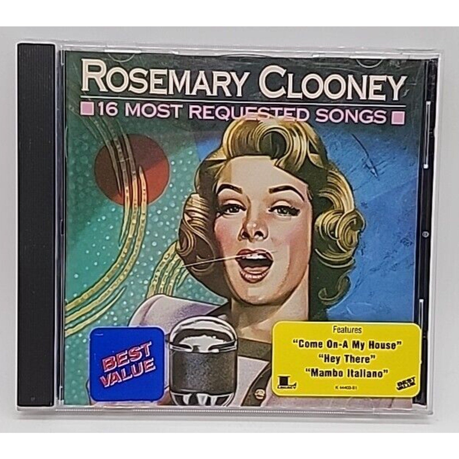 16 Most Requested Songs by Rosemary Clooney (CD, 1989)