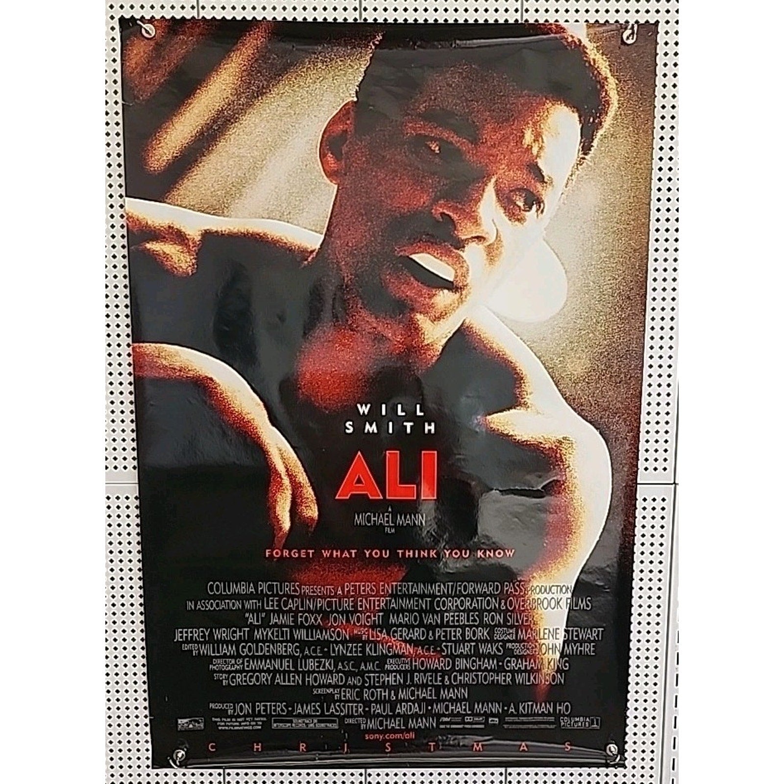 Ali Movie Poster 27x40 D/S