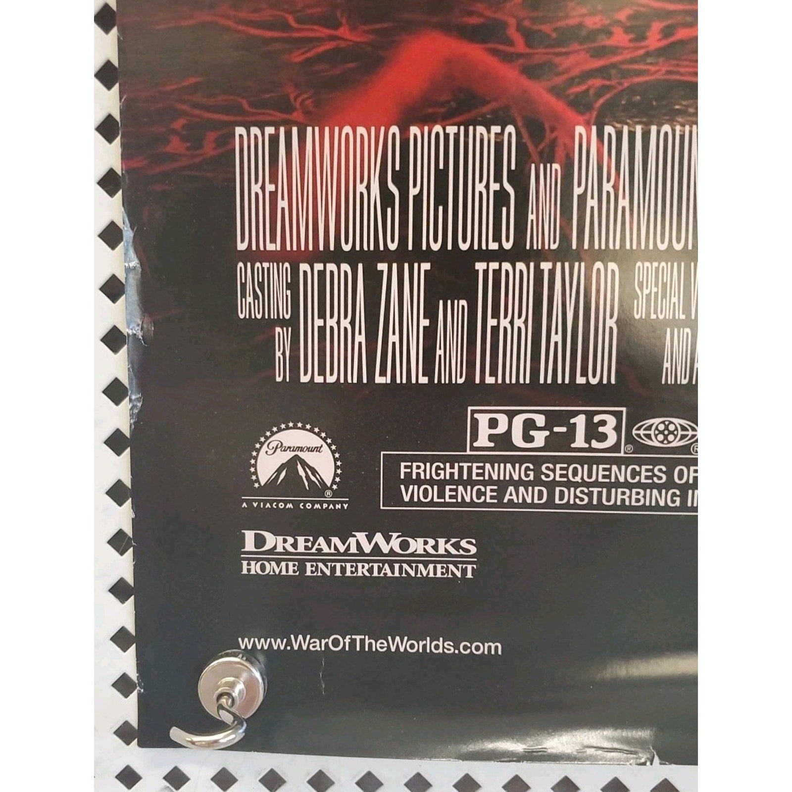 War of the Worlds (2005) Original Double-sided Movie Poster Rolled 27x40