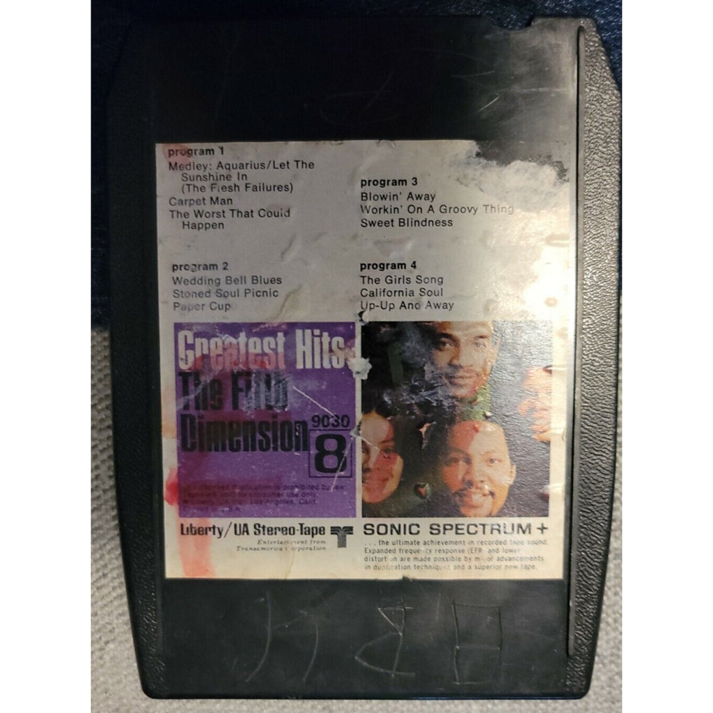 Greatest Hits The Fifth Dimension 8 Track