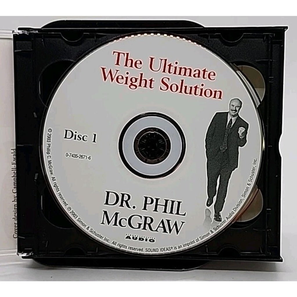 "The Ultimate Weight Solution The 7 Keys... "Dr Phil McGraw, Audio Book 5 CD Set